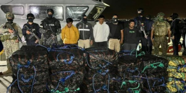 Cerca de 100 toneladas de droga incautadas en seis meses