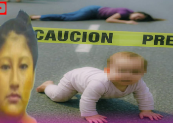 Mujer asesinada a balazos con bebé abandonado a su Lado