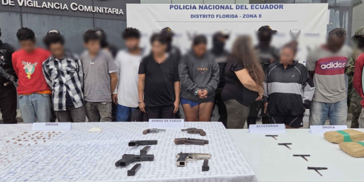 14 aprehendidos durante operativo “Apolo 22” en la Zona 8