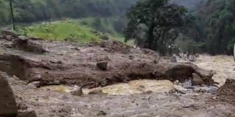 Un nuevo aluvión se registró en Quijos, Napo
