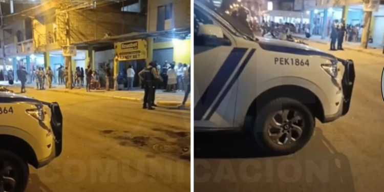 Ataque sicario deja un muerto en la parroquia Picoazá de Portoviejo